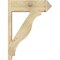 Ekena Millwork Funston Rough Sawn Arts and Crafts Outlooker, Douglas Fir, 8"W x 24"D x 32"H OUT08X24X32FST03RDF - alternate 2
